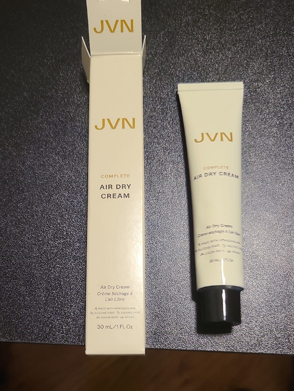 JVN Complete Air Dry Cream Anti-Frizz Hold 30 mL 1 fl oz Travel Size New In Box
